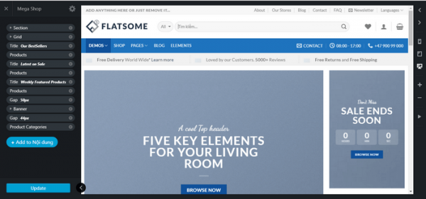 Khắc phục lỗi UX Builder Flatsome Loading màn hình đen